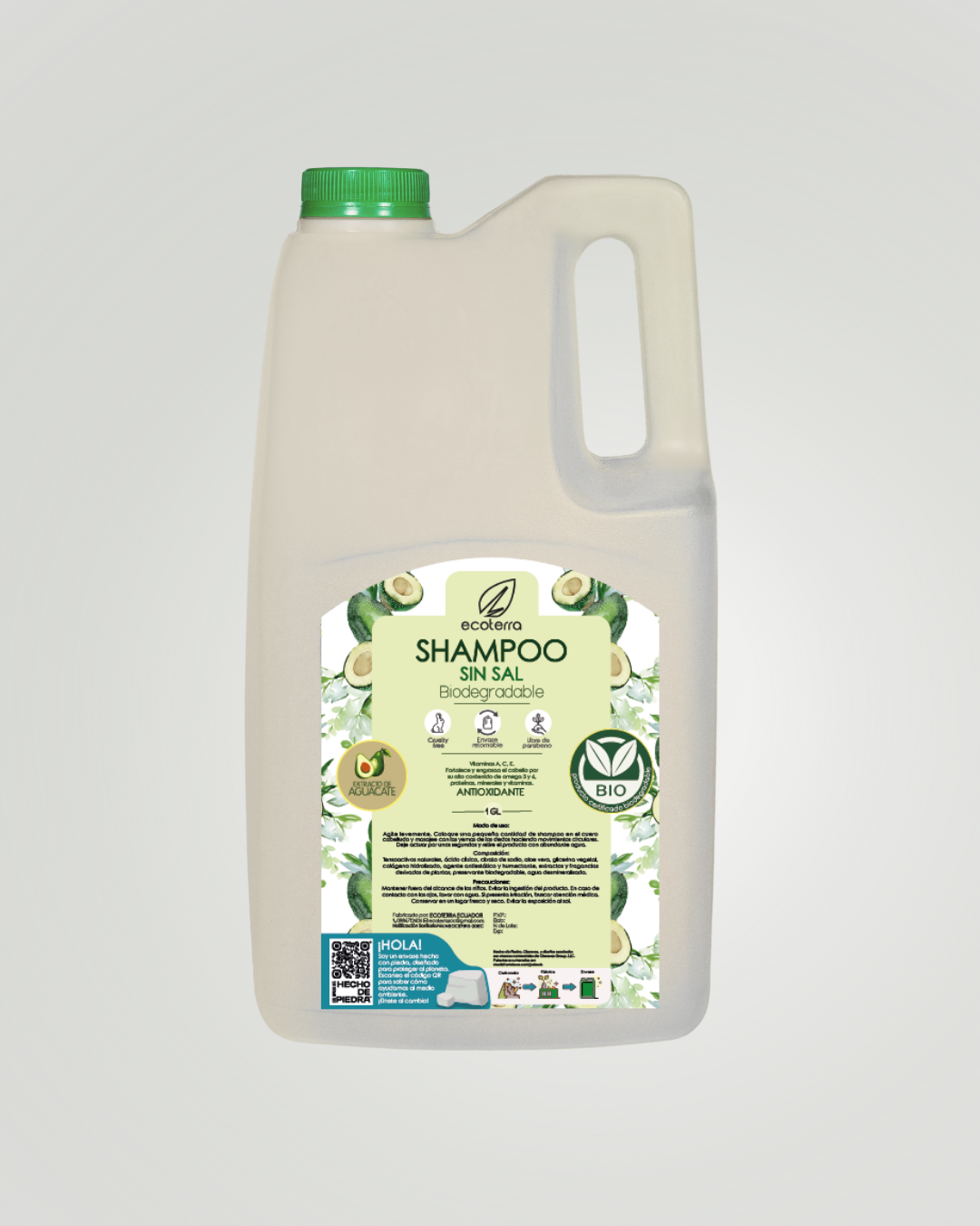 Shampoo Natural Aguacate Galón