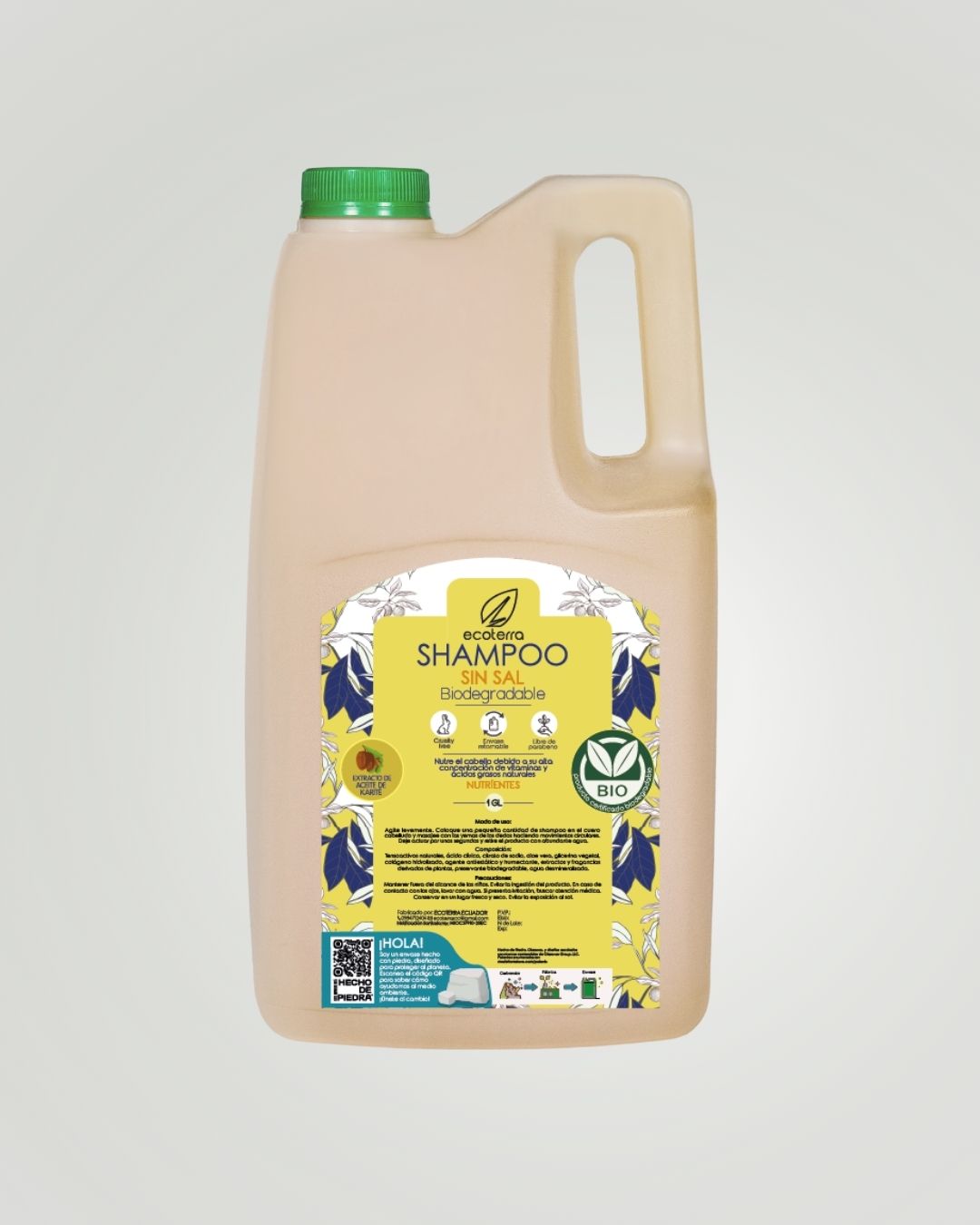 Shampoo Natural Karité Galón