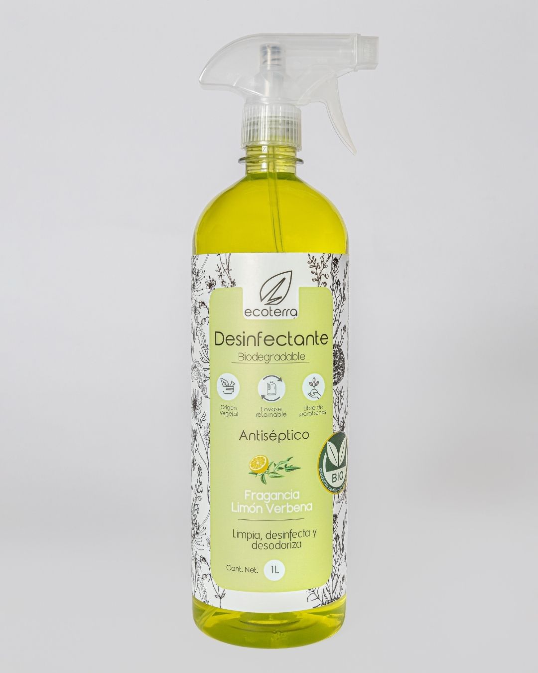 Desinfectante Limón Verbena Litro